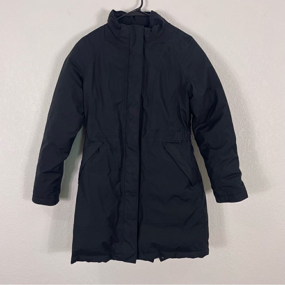 The North‎ Face Black Inner Puffer Hard Shell Winter Jacket- Missing Hood